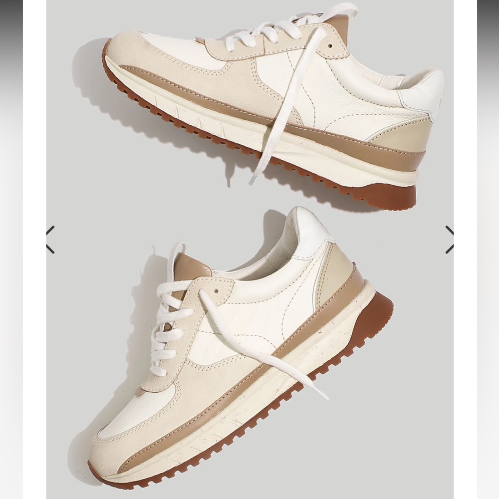 Madewell Kickoff Trainer Sneakers. Size 5.5